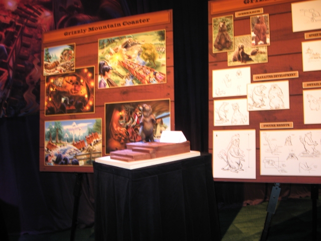 Concept Art Boards were on display to give guests an idea of how it will all come together. Concept Art Boards were on display to give guests an idea of how it will all come together.