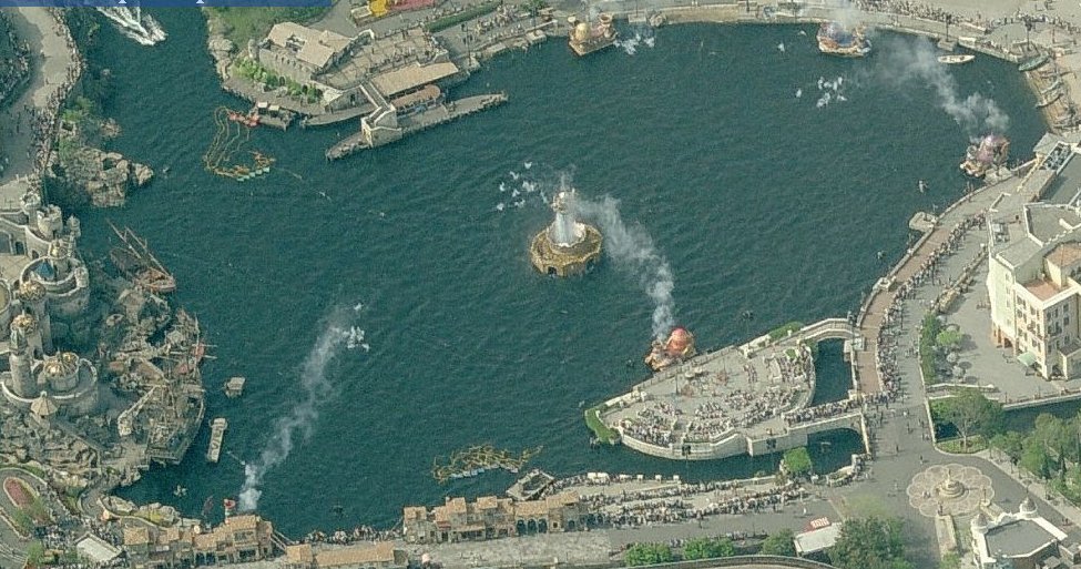 Above, you can see where the daily Day Time Spectacular, Legend of Mythica takes place. This is also where the nighttime shows are as well meaning this will be the future location of Fantasmic! Above, you can see where the daily Day Time Spectacular, Legend of Mythica takes place. This is also where the nighttime shows are as well meaning this will be the future location of Fantasmic!