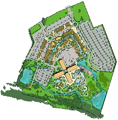 Layout of the Resort