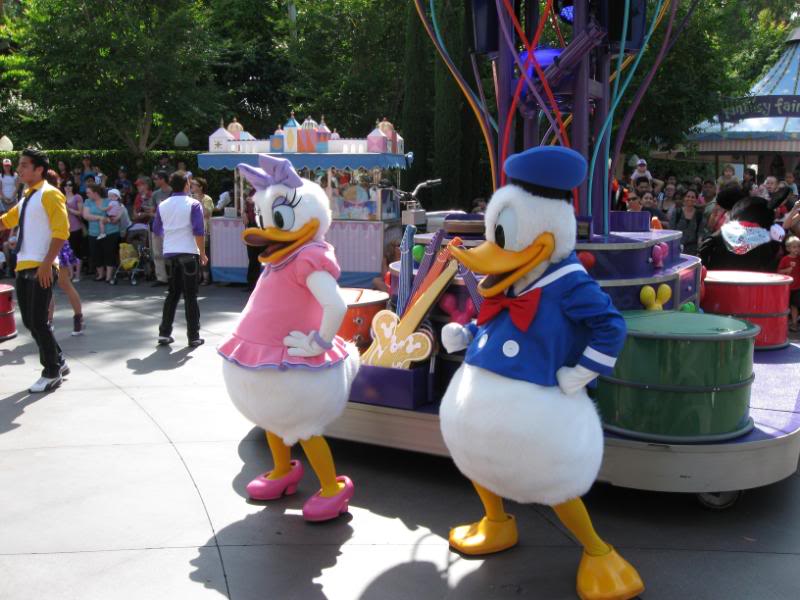 Donald and Daisy Duck