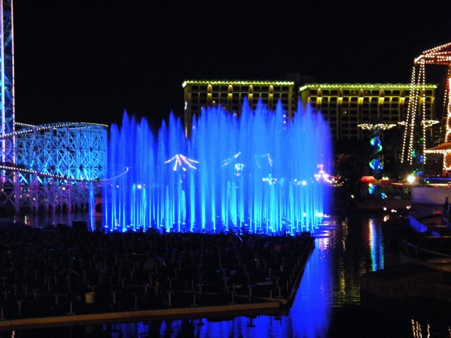 World of Color Water Fountain Test