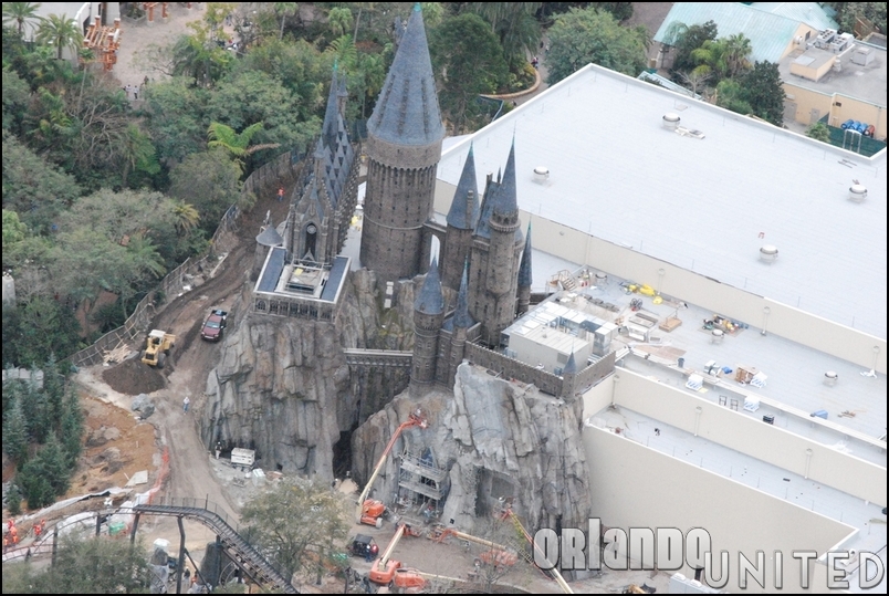 Harry Potter and the Foribbedean Journey's very large show building.