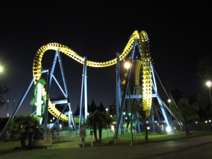 Invertigo at night