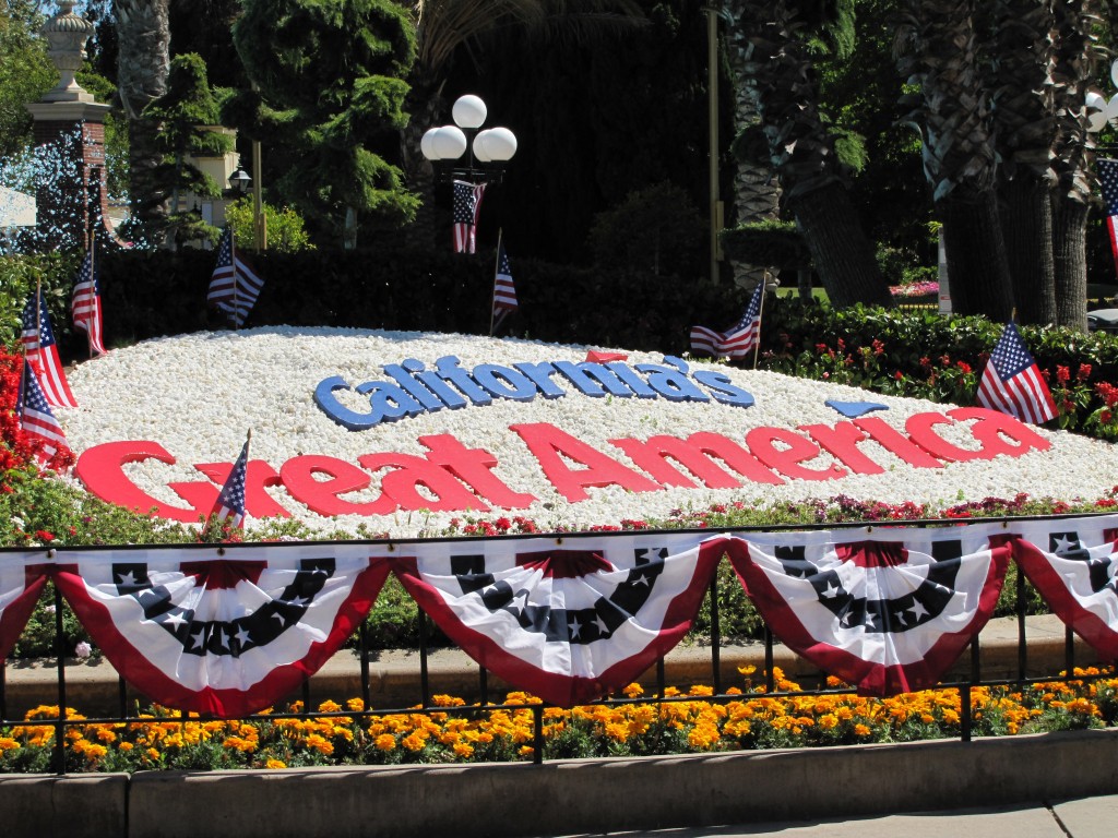 CGA Update 7.2.10: The Great America sign is very patriotic