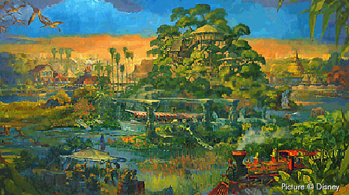 Hong Kong Disneyland Artwork made