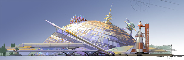 Shanghai Disneyland Concept Art