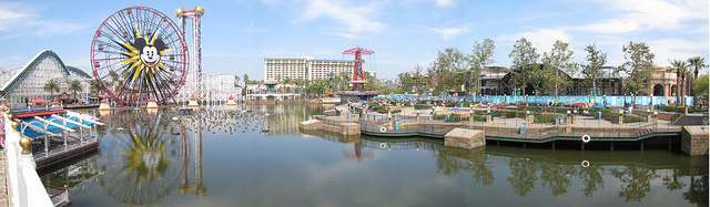 Paradise Pier Panorama