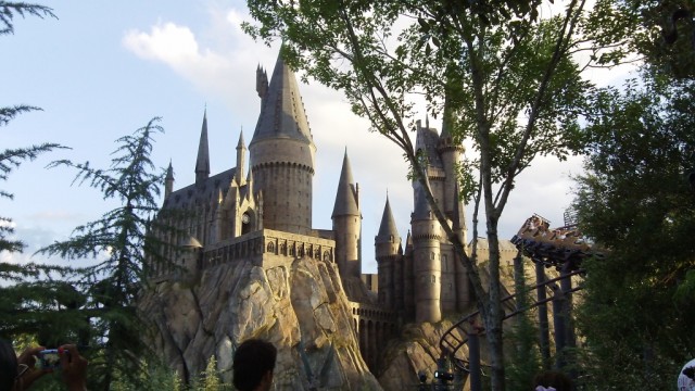 Hogwarts Castle looks amazing from The Wizarding World of Harry Potter