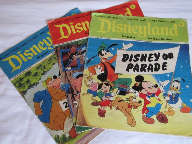 Disneyland Magazines from the 60s!