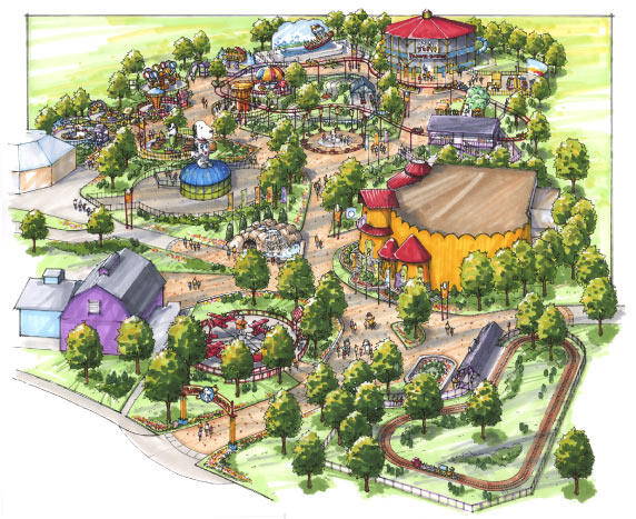Planet Snoopy at Worlds of Fun