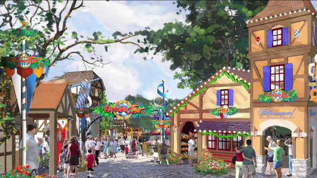 Oktoberfest will have an all new look in 2011. Along with a new attraction: the nearly 250' tall Mäch Tower