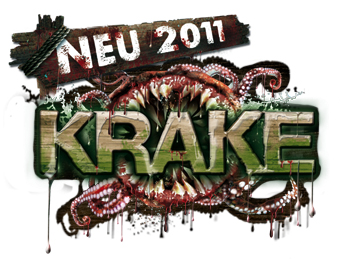 Krake at Heide Park Logo
