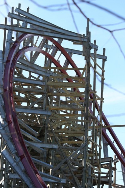 Texas Giant Overbank turn