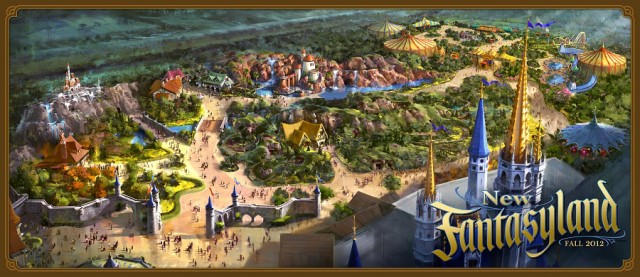 The newly updated Fantasyland expansion.