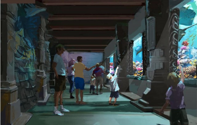 SeaWorld San Diego will also add a two level marine life exhibit for curious guests to discover the grace of manta rays.