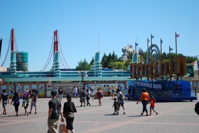 The Pan Pacific Auditorium-inspired turnstiles are approaching their opening